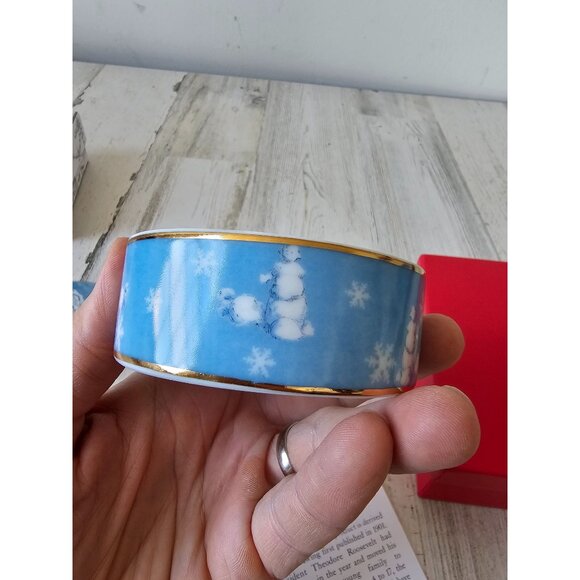 Limoges White House Santa box visits trinket new RARE historical association the - Picture 7 of 8